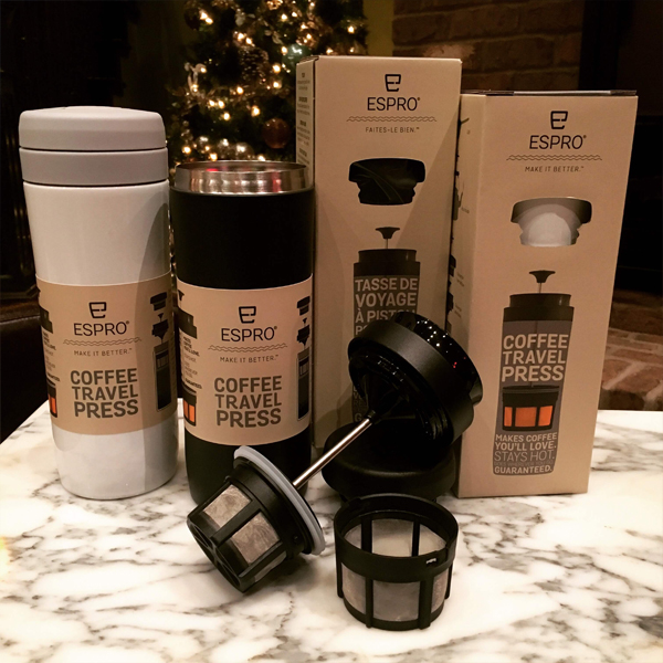 Habitue ESPRO 12 oz. Travel Mug Habitué Coffeehouse & Bakery